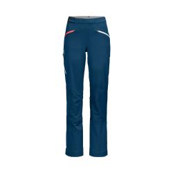 Softshellov� nohavice Ortovox Col Becchei Pants Women's Petrol Blue